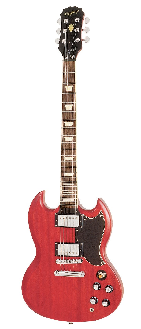 Open Box Epiphone Riviera Custom P93 Red Royale Hollowbody